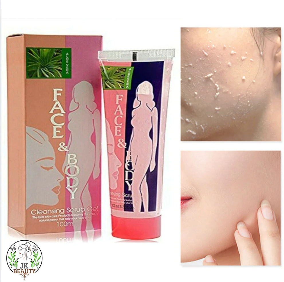 Gel exfoliante corporal y facial