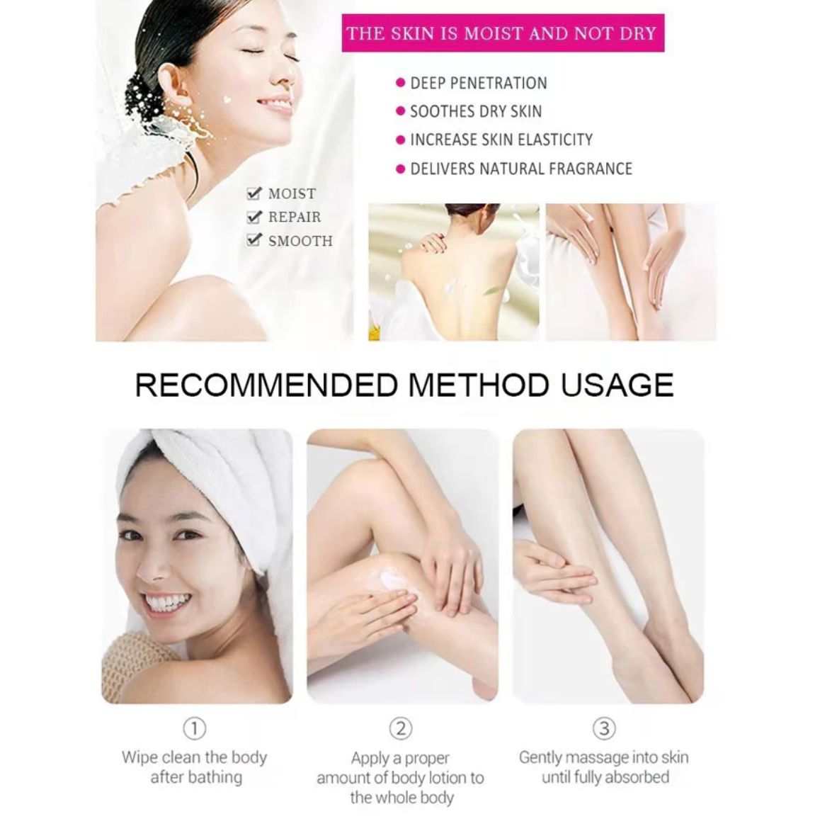 Crema corporal con colágeno y baba de caracol